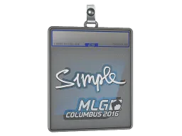 Sticker Slab | s1mple | MLG Columbus 2016