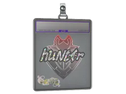 Sticker Slab | huNter- (Glitter) | Paris 2023