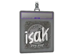 Sticker Slab | isak (Foil) | Austin 2025