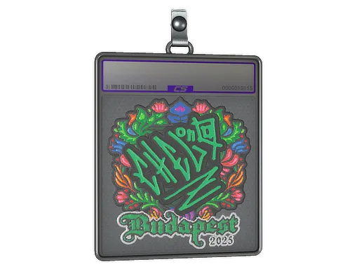 Sticker Slab | chelo (Embroidered) | Budapest 2025