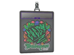 Sticker Slab | chelo (Embroidered) | Budapest 2025