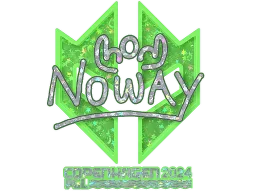 Sticker | noway (Glitter) | Copenhagen 2024
