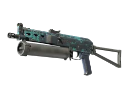 PP-Bizon | Cobalt Halftone (Well-Worn)