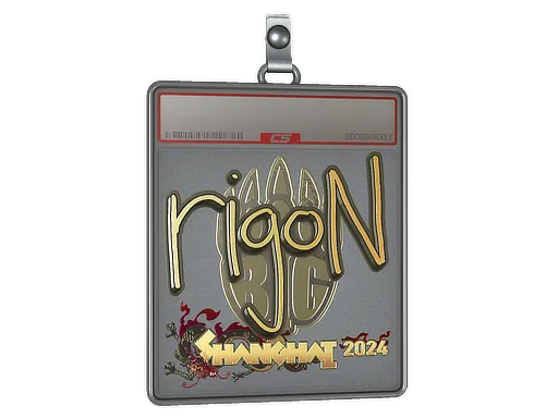 Sticker Slab | rigoN (Gold) | Shanghai 2024