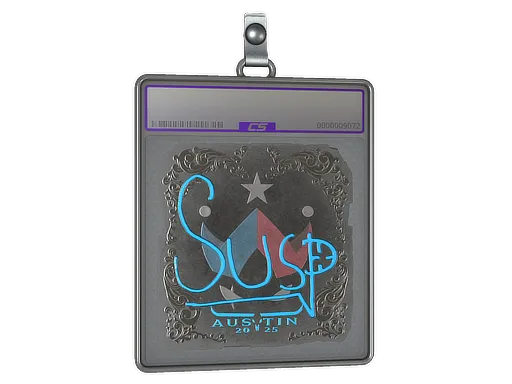 Sticker Slab | susp (Foil) | Austin 2025