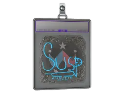 Sticker Slab | susp (Foil) | Austin 2025