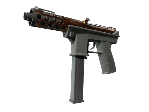 Souvenir Tec-9 | Red Quartz (Well-Worn)