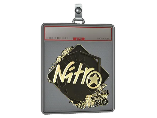 Sticker Slab | nitr0 (Gold) | Rio 2022