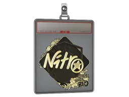 Sticker Slab | nitr0 (Gold) | Rio 2022