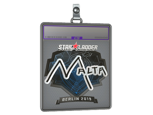 Sticker Slab | malta (Foil) | Berlin 2019