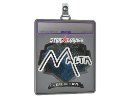 Sticker Slab | malta (Foil) | Berlin 2019
