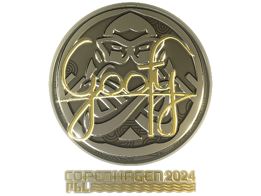 Sticker | Goofy (Gold) | Copenhagen 2024