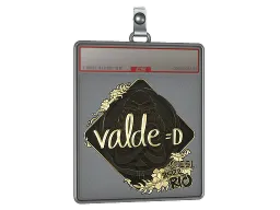 Sticker Slab | v4lde (Gold) | Rio 2022