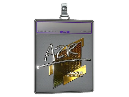Sticker Slab | AZR (Foil) | Boston 2018
