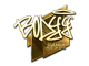Sticker | bodyy (Gold) | Boston 2018