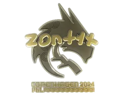 Sticker | zont1x (Gold) | Copenhagen 2024