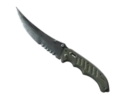 ★ Flip Knife | Damascus Steel (Well-Worn)