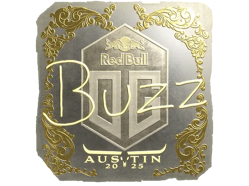 Sticker | Buzz (Gold) | Austin 2025