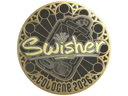 Sticker | Swisher (Gold) | Cologne 2026