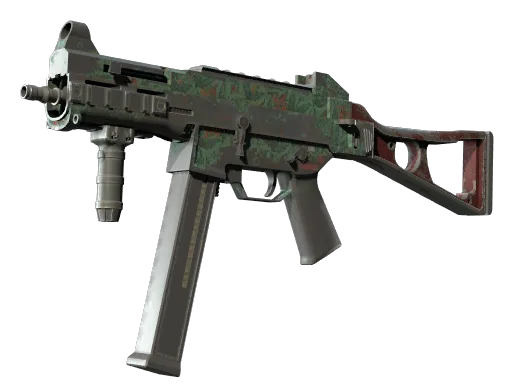 UMP-45 | Day Lily (Battle-Scarred)
