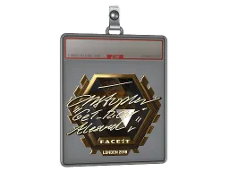 Sticker Slab | GeT_RiGhT (Gold) | London 2018