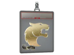 Sticker Slab | FURIA (Gold) | Paris 2023
