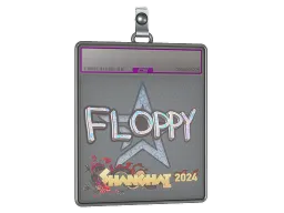 Sticker Slab | floppy (Holo) | Shanghai 2024