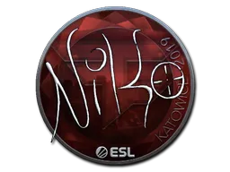 Sticker | NiKo (Foil) | Katowice 2019