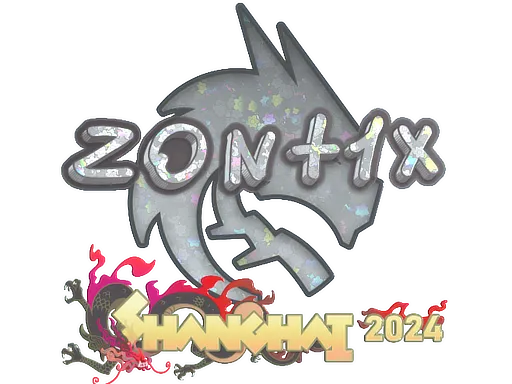 Sticker | zont1x (Glitter) | Shanghai 2024