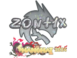 Sticker | zont1x (Glitter) | Shanghai 2024