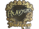 Sticker | Heavygod (Gold) | Budapest 2025