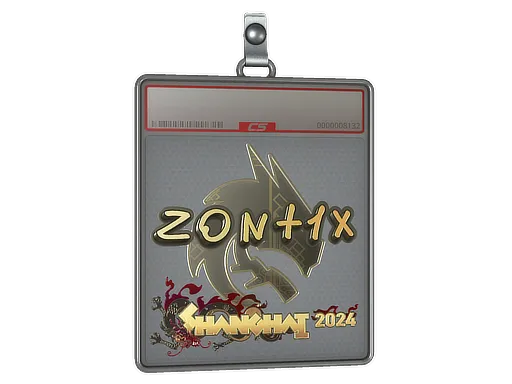 Sticker Slab | zont1x (Gold) | Shanghai 2024