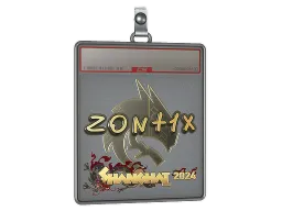 Sticker Slab | zont1x (Gold) | Shanghai 2024