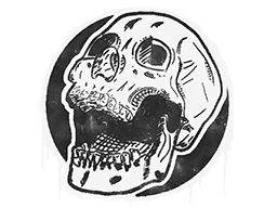 Sealed Graffiti | Rising Skull