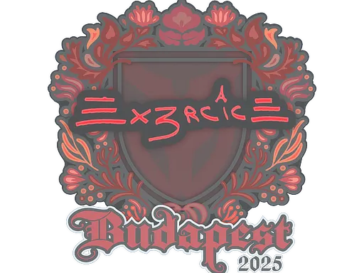 Sticker | Ex3rcice | Budapest 2025