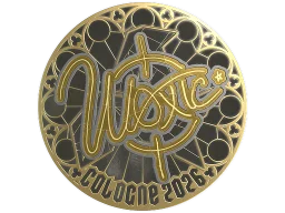 Sticker | woxic (Gold) | Cologne 2026