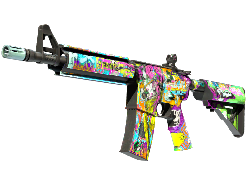 StatTrak™ M4A4 | In Living Color (Factory New)