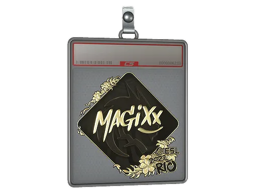 Sticker Slab | magixx (Gold) | Rio 2022