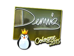 Sticker | dennis (Foil) | Cologne 2015
