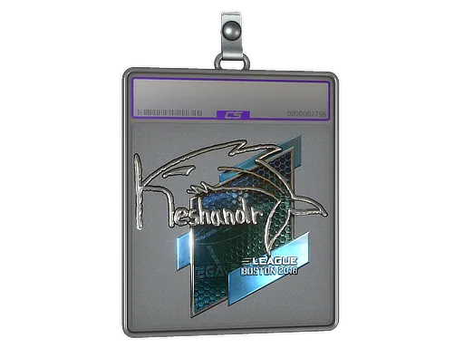 Sticker Slab | keshandr (Foil) | Boston 2018