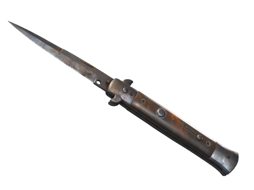★ Stiletto Knife | Rust Coat (Well-Worn)