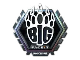 Sticker | BIG (Foil) | London 2018