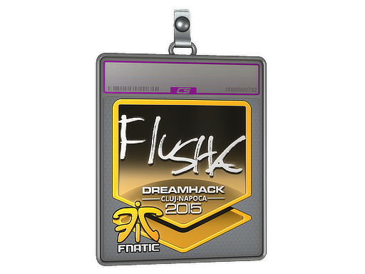 Sticker Slab | flusha (Foil) | Cluj-Napoca 2015