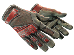 ★ Specialist Gloves | Crimson Web (Battle-Scarred)