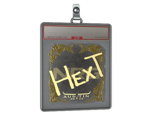 Sticker Slab | HexT (Gold) | Austin 2025