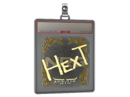 Sticker Slab | HexT (Gold) | Austin 2025