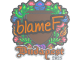 Sticker | blameF (Embroidered) | Budapest 2025