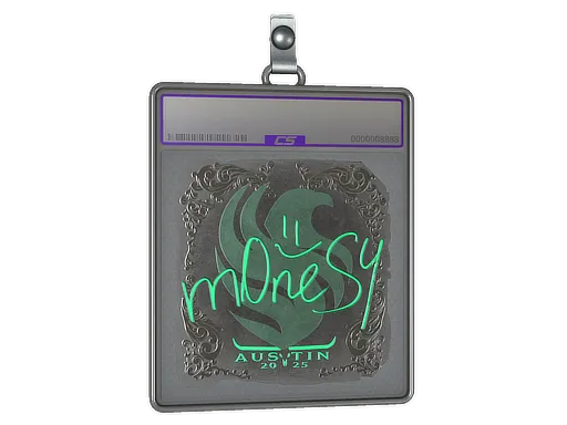 Sticker Slab | m0NESY (Foil) | Austin 2025