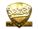 Sticker | seized (Gold) | Krakow 2017
