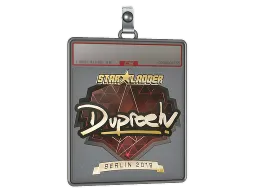 Sticker Slab | dupreeh (Gold) | Berlin 2019
